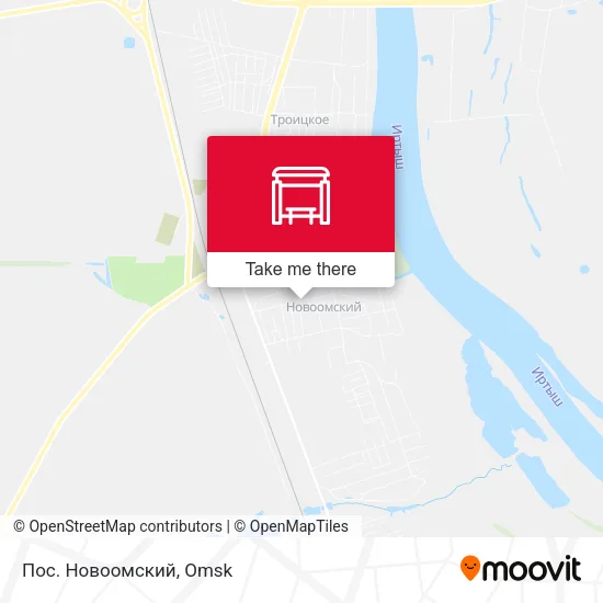 Пос. Новоомский map