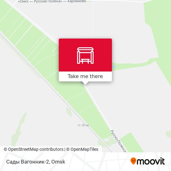 Сады Вагонник-2 map