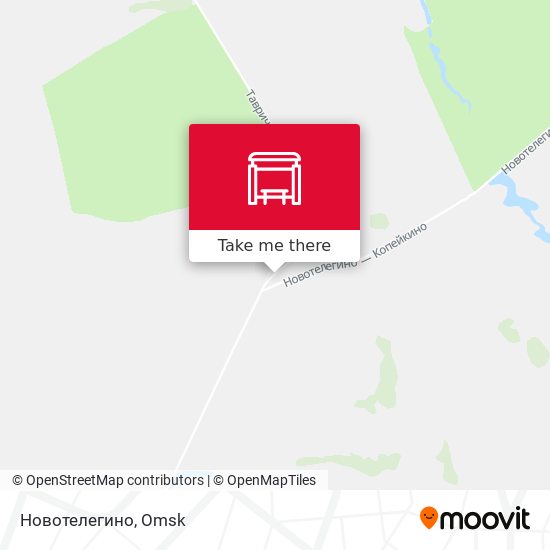 Новотелегино map