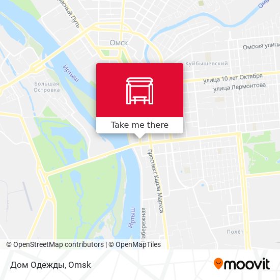 Дом Одежды map