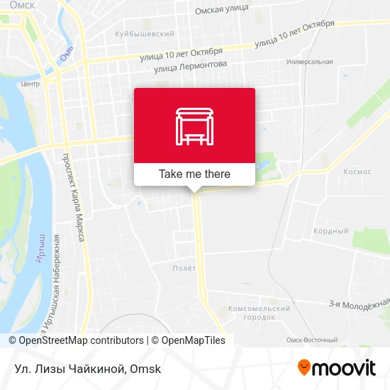 Ул. Лизы Чайкиной map