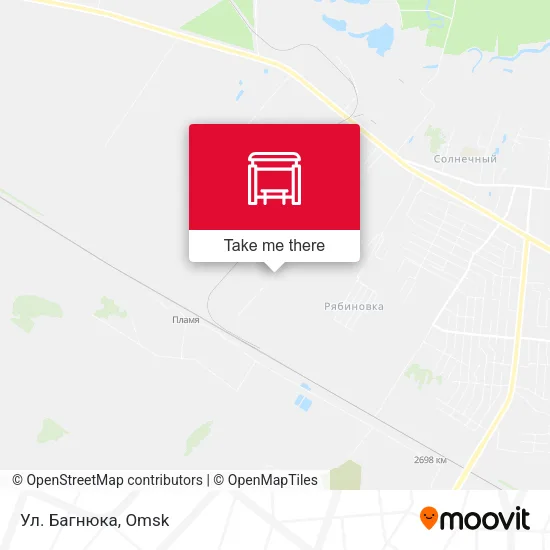 Ул. Багнюка map