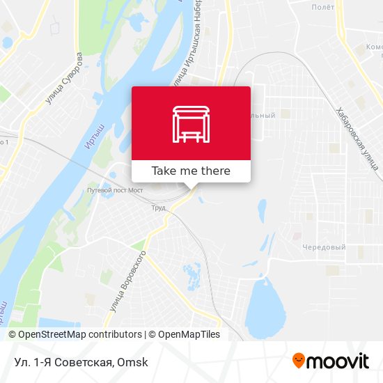 Ул. 1-Я Советская map