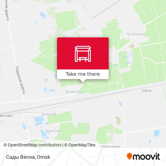Сады Весна map