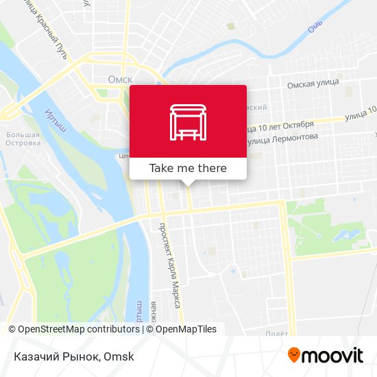Казачий Рынок map