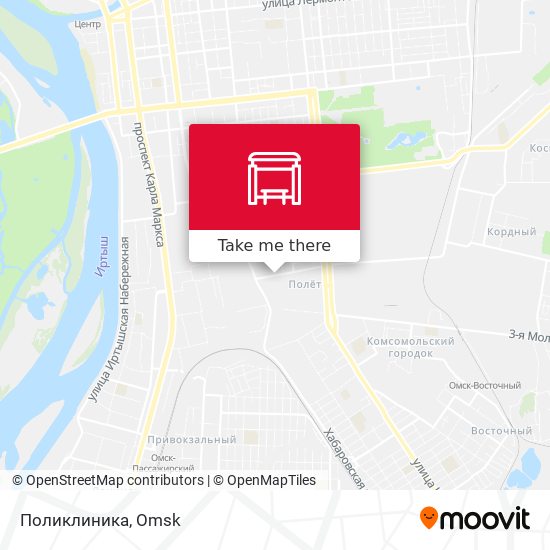 Поликлиника map