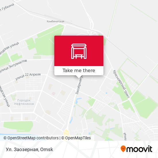 Ул. Заозерная map