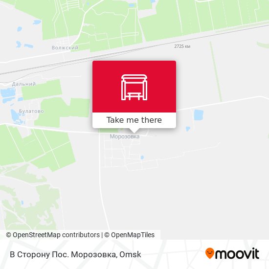 В Сторону Пос. Морозовка map