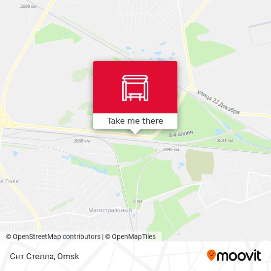 Снт Стелла map