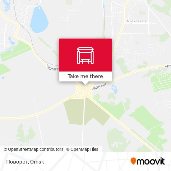 Поворот map