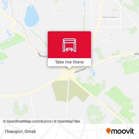 Поворот map