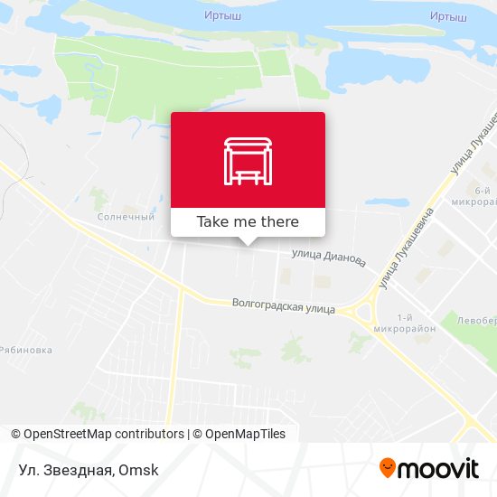 Ул. Звездная map