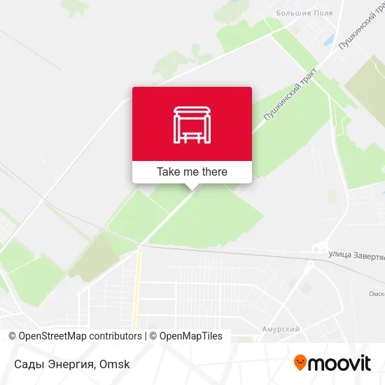 Сады Энергия map
