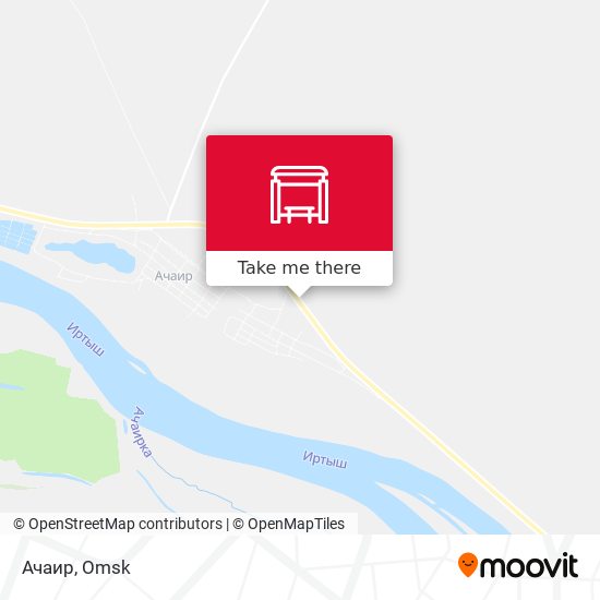 Ачаир map