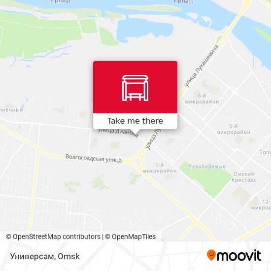 Универсам map