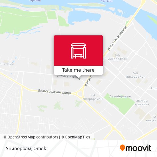 Универсам map