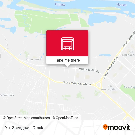 Ул. Звездная map