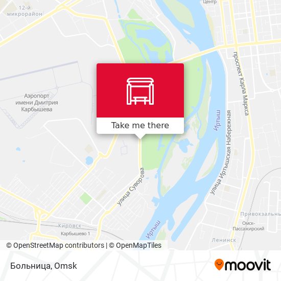 Больница map