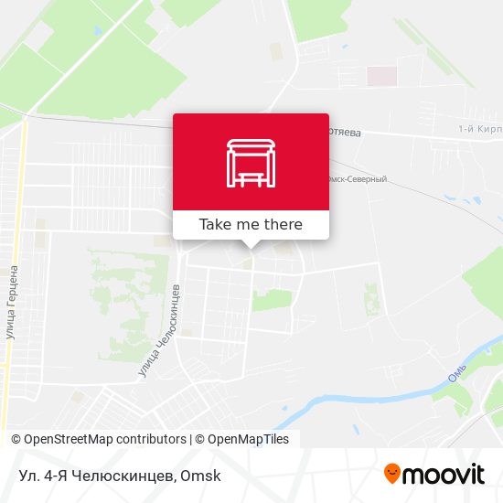 Ул. 4-Я Челюскинцев map