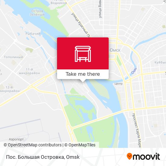 Пос. Большая Островка map