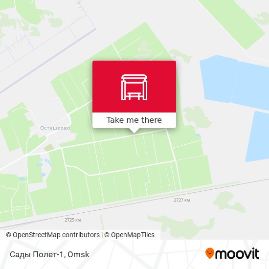 Сады Полет-1 map