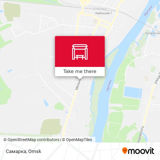Самарка map