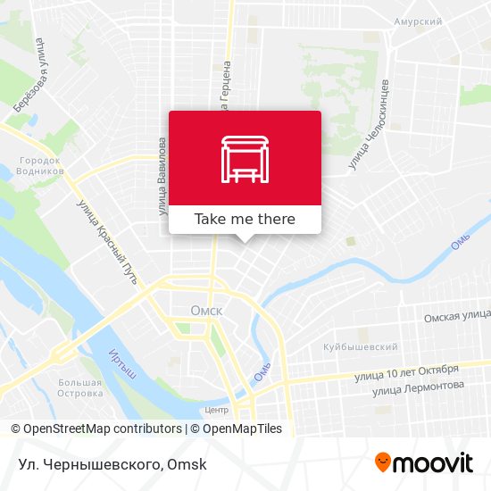 Ул. Чернышевского map