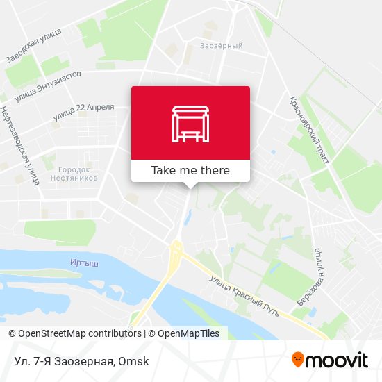 Ул. 7-Я Заозерная map