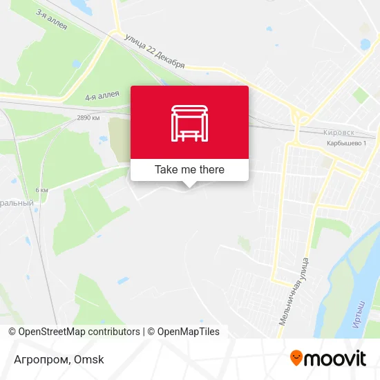 Агропром map