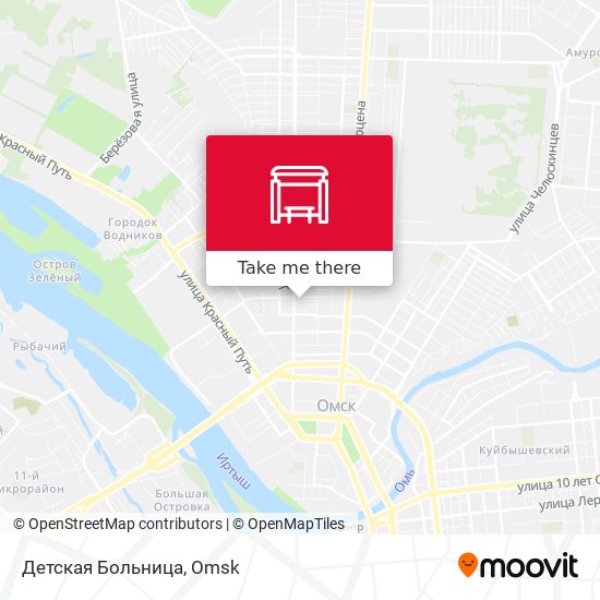 Детская Больница map