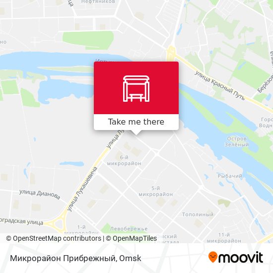 Микрорайон Прибрежный map