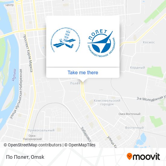 По Полет map