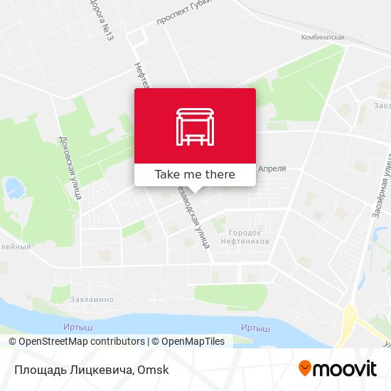 Площадь Лицкевича map
