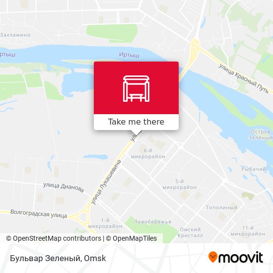 Бульвар Зеленый map