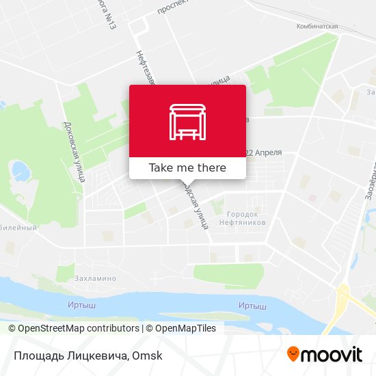 Площадь Лицкевича map