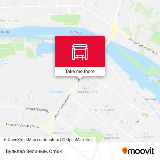 Бульвар Зеленый map