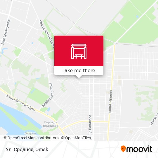 Ул. Средняя map