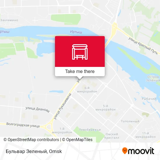 Бульвар Зеленый map