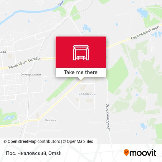 Пос. Чкаловский map