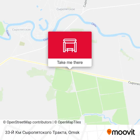 33-Й Км Сыропятского Тракта map