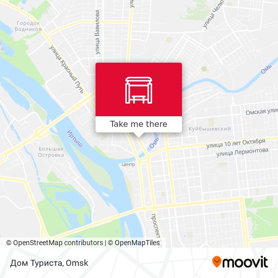 Дом Туриста map