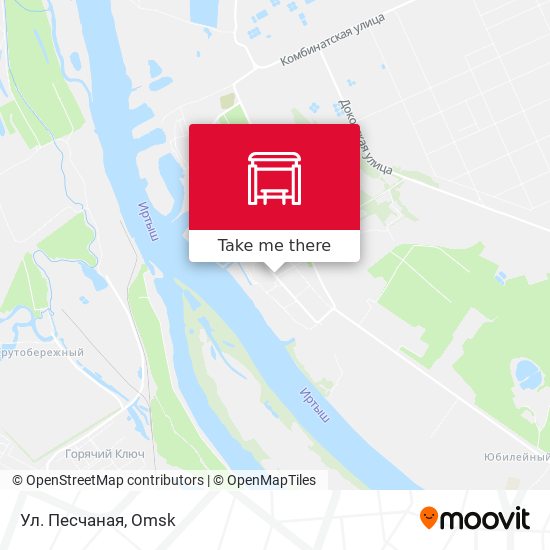 Ул. Песчаная map