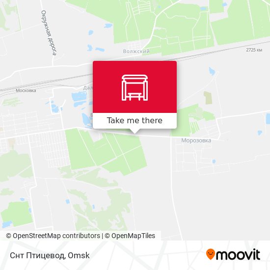 Снт Птицевод map