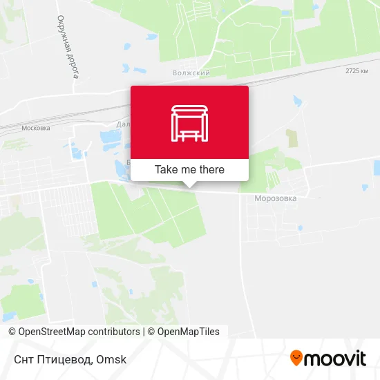 Снт Птицевод map