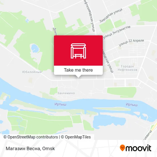 Магазин Весна map