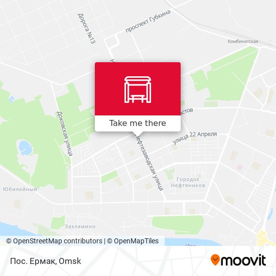 Пос. Ермак map
