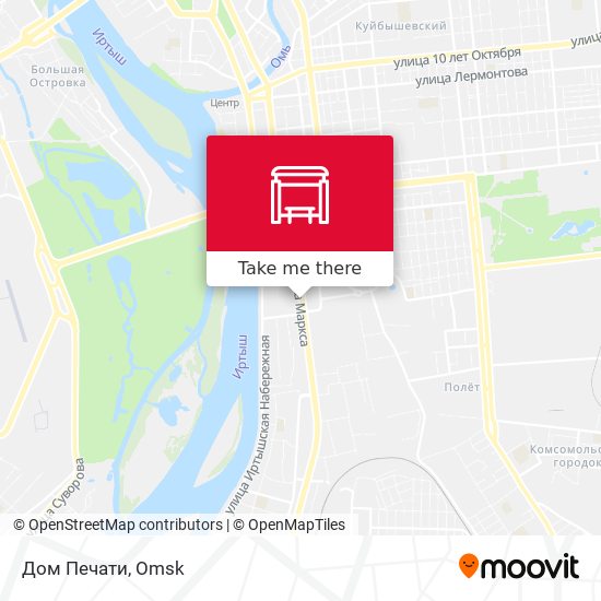 Дом Печати map