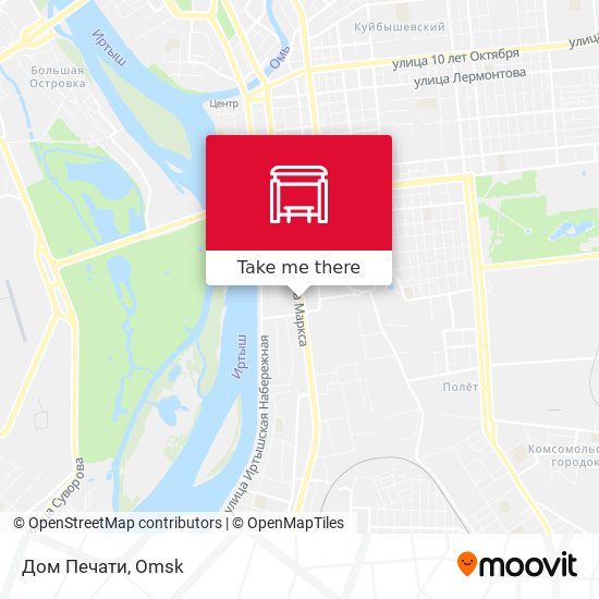 Дом Печати map