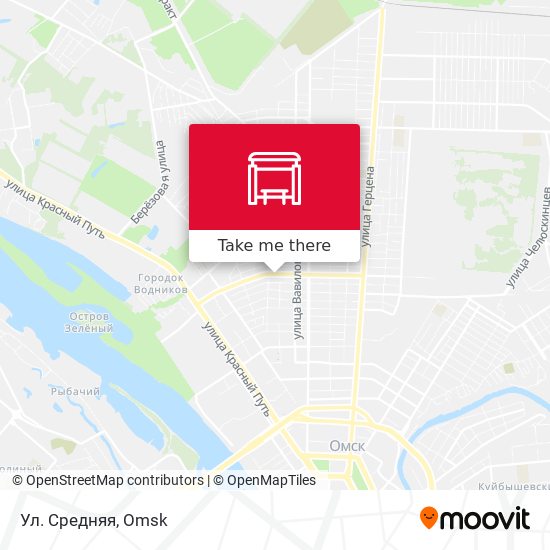 Ул. Средняя map