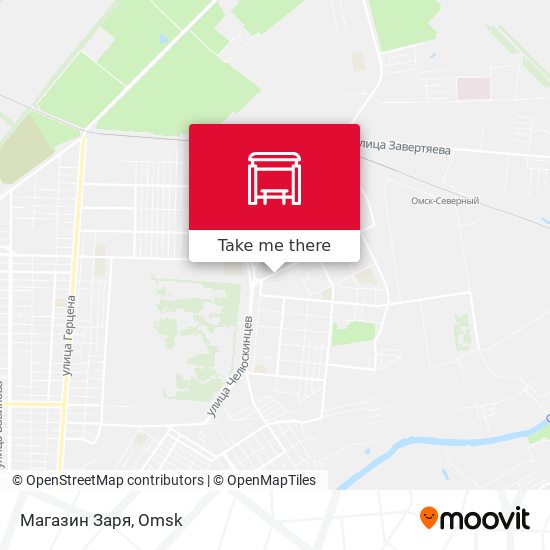 Магазин Заря map